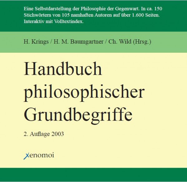 Krings (Hg.): Handbuch philosophischer Grundbegriffe